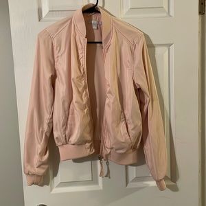 Zella pale pink bomber jacket